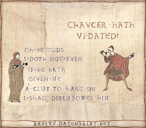 Chaucer hath Updated