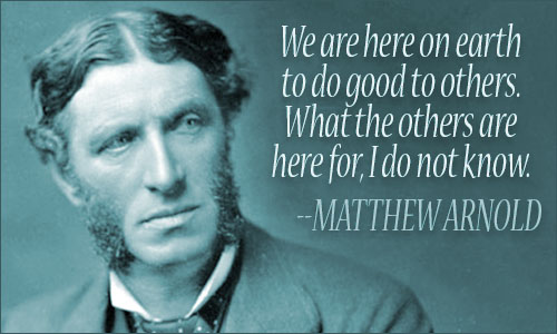 matthew arnold